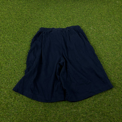 00s Nike Cotton Shorts Blue XS/Small