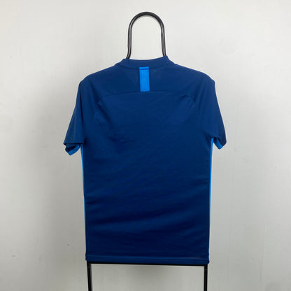 00s Nike Brighton Football Shirt T-Shirt Blue Small