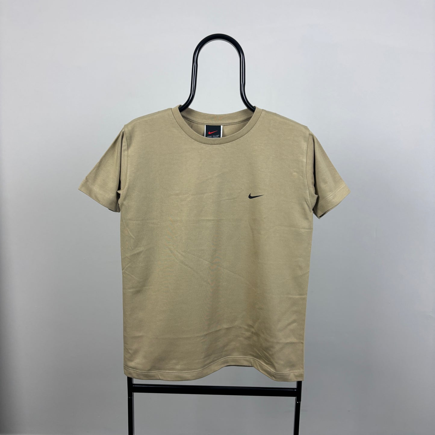 00s Nike Swoosh T-Shirt Brown Women’s Medium