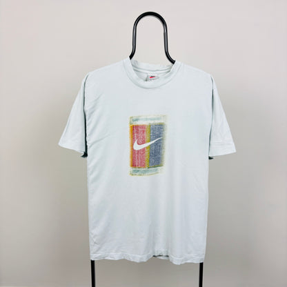 90s Nike Challenge Court T-Shirt Grey Medium