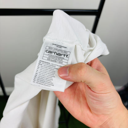 00s Carhartt Appetite T-Shirt White Medium