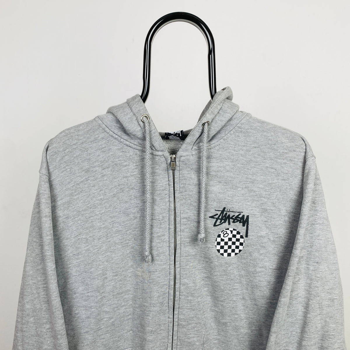 Retro 00s Stussy Zip Hoodie Grey Large – Clout Closet