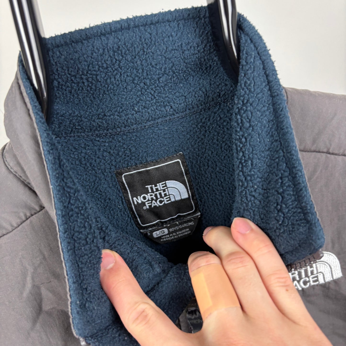 00s The North Face Fleece Sweatshirt Blue XS