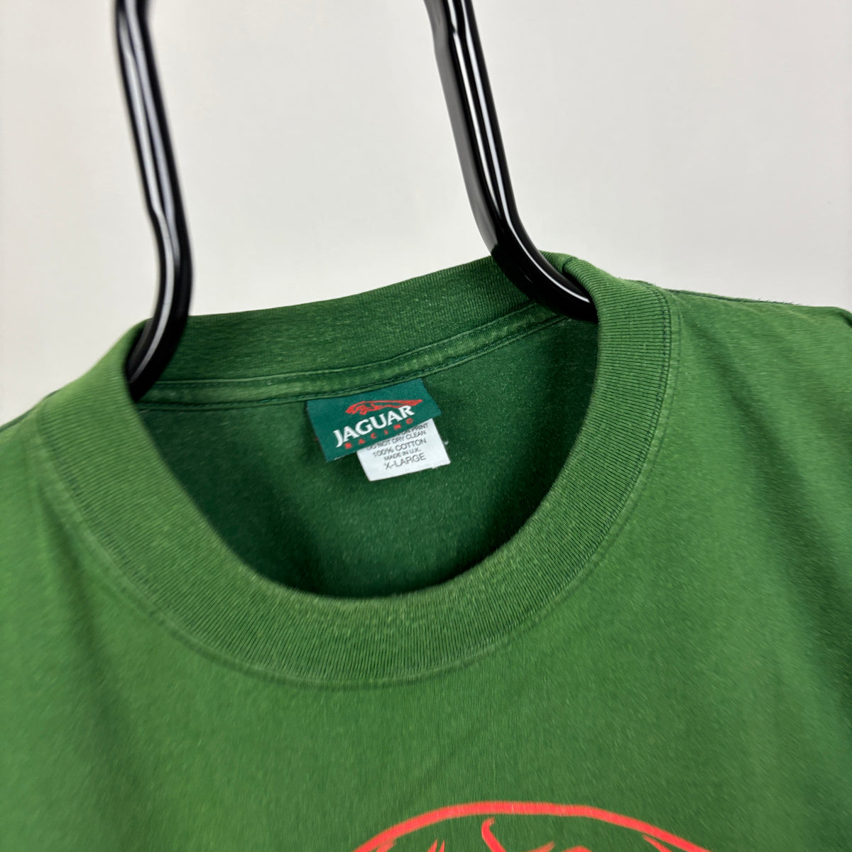 90s Jaguar Racing T-Shirt Green XL