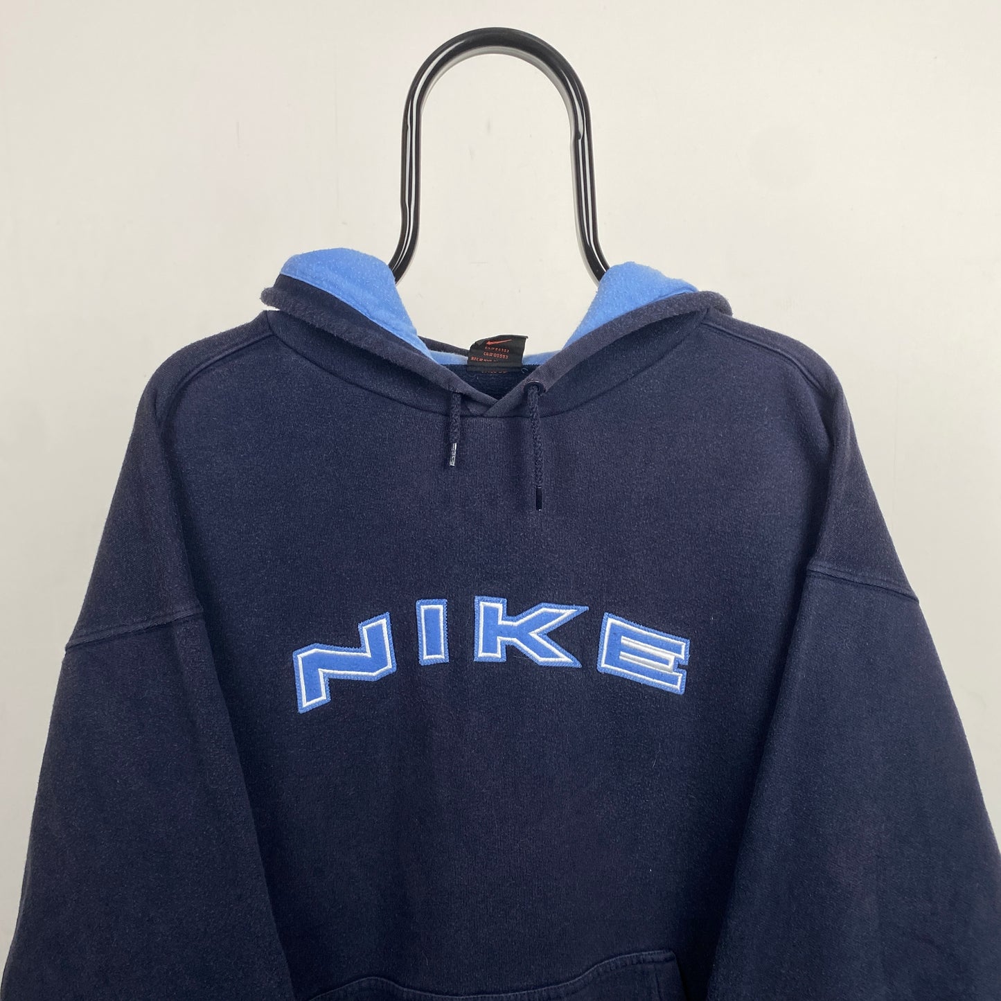 90s Nike Hoodie Blue XL