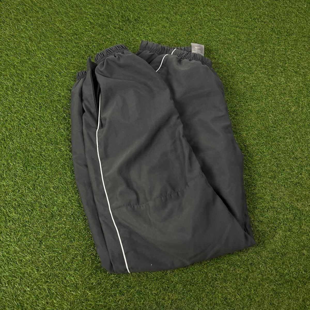 00s Nike Piping Joggers Grey Small