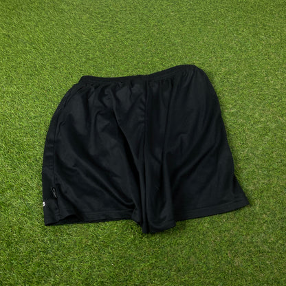 00s Adidas Football Shorts Black Large