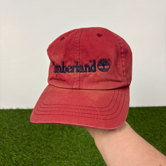 90s Timberland Hat Red
