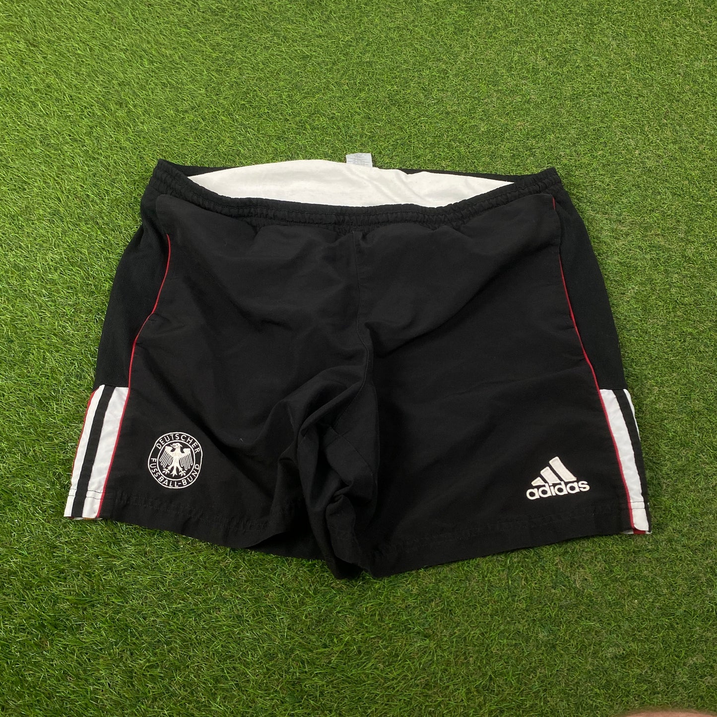 90s Adidas Germany Shorts Black XL