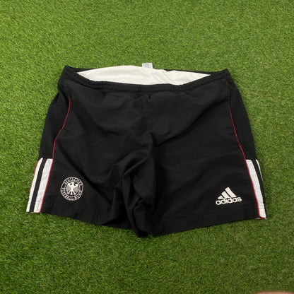 90s Adidas Germany Shorts Black XL