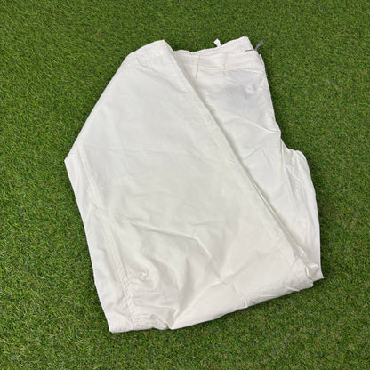 00s Nike Parachute Joggers White XL