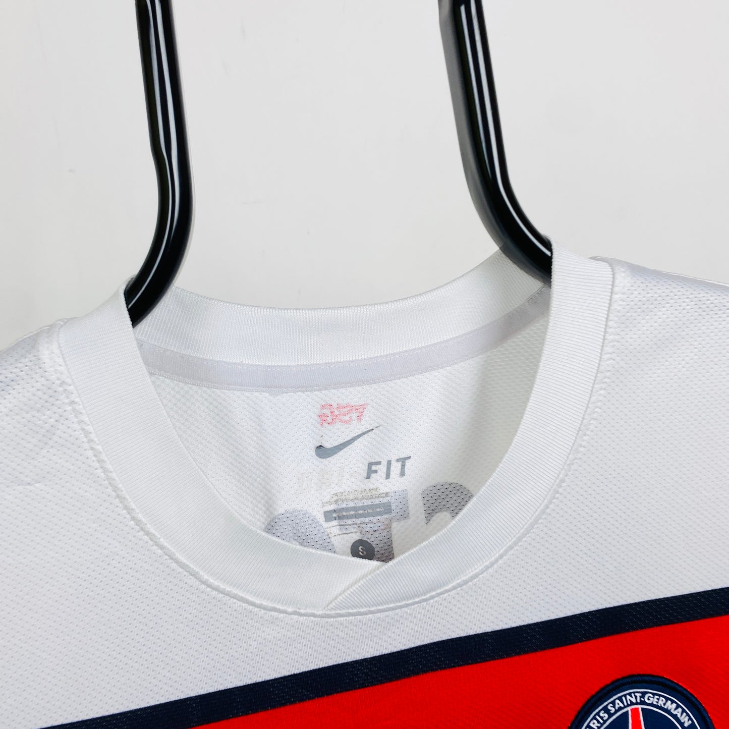 00s Nike PSG Pastore Football Shirt T-Shirt White Small