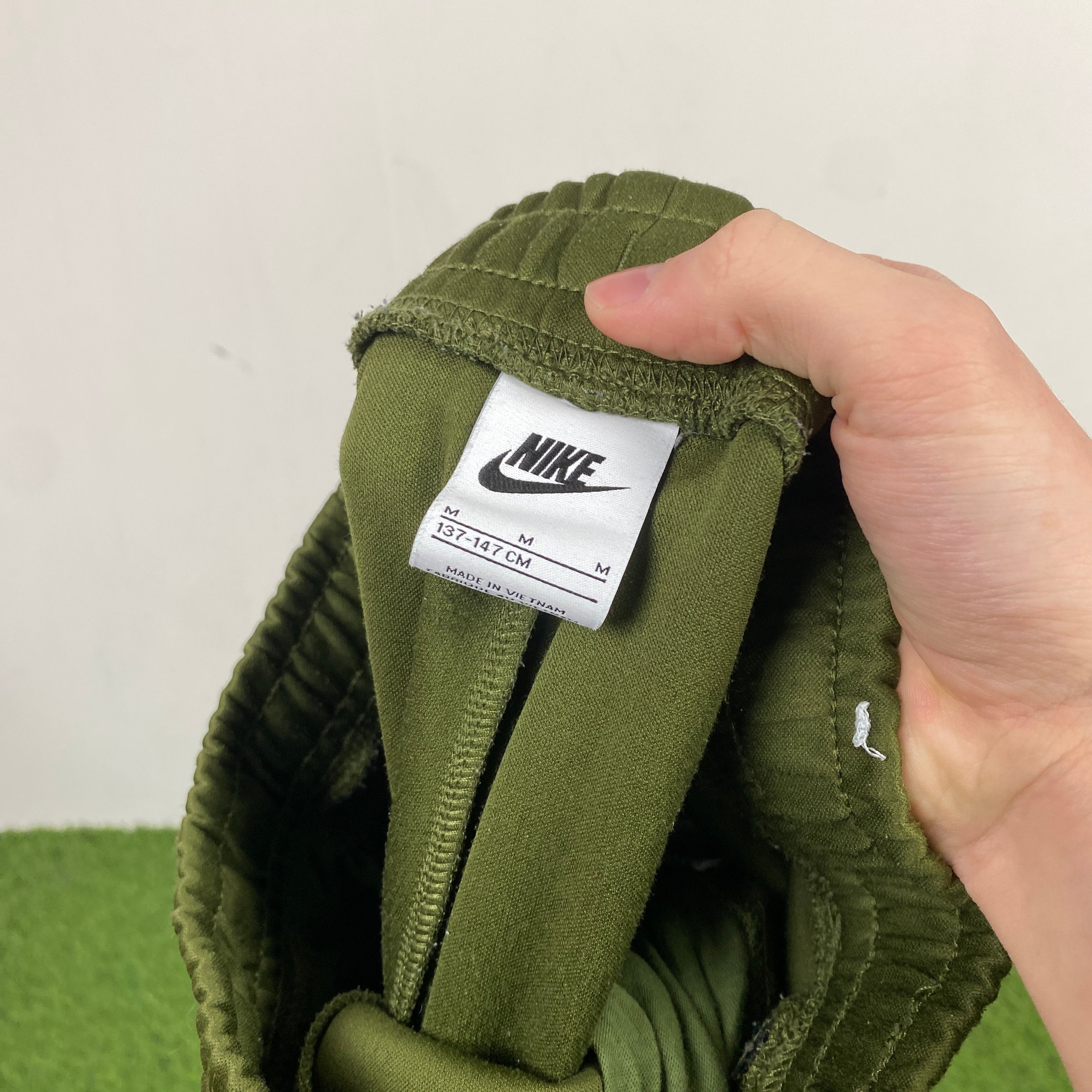 00s Nike Air Max Tracksuit Jacket + Joggers Set Green XS