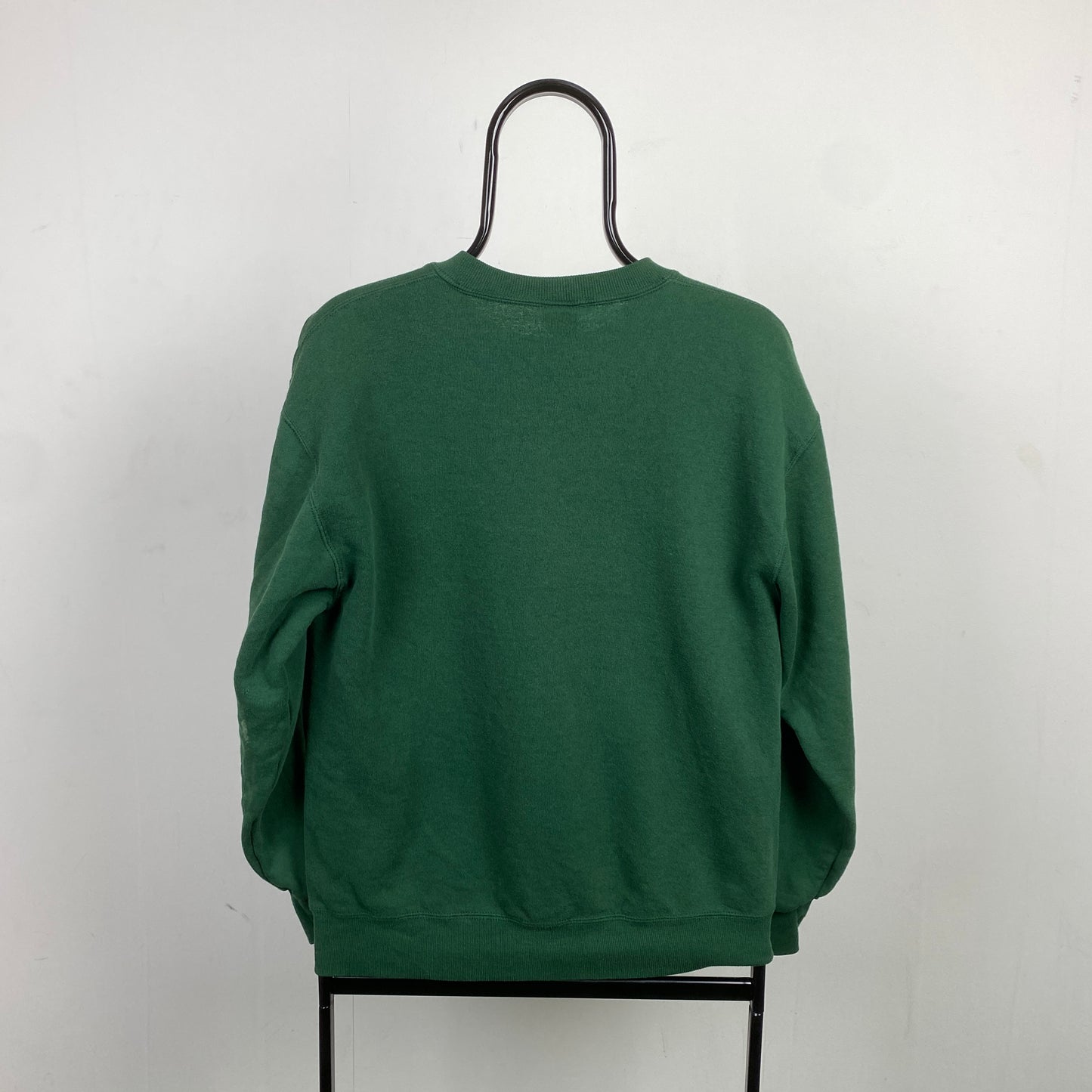Retro Russell Athletic Michigan Sweatshirt Green Medium
