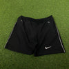 90s Nike Zip Pocket Shorts Black Large