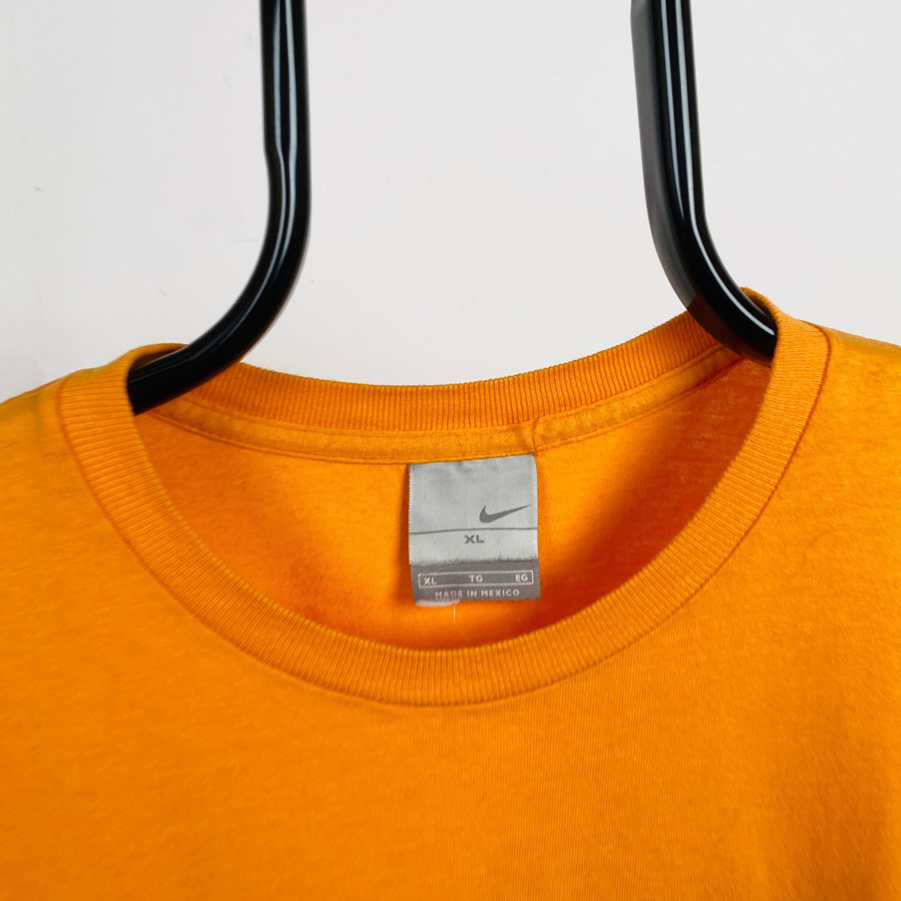 00s Nike T-Shirt Orange Womens XL