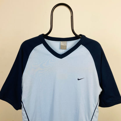 00s Nike T-Shirt Baby Blue Large