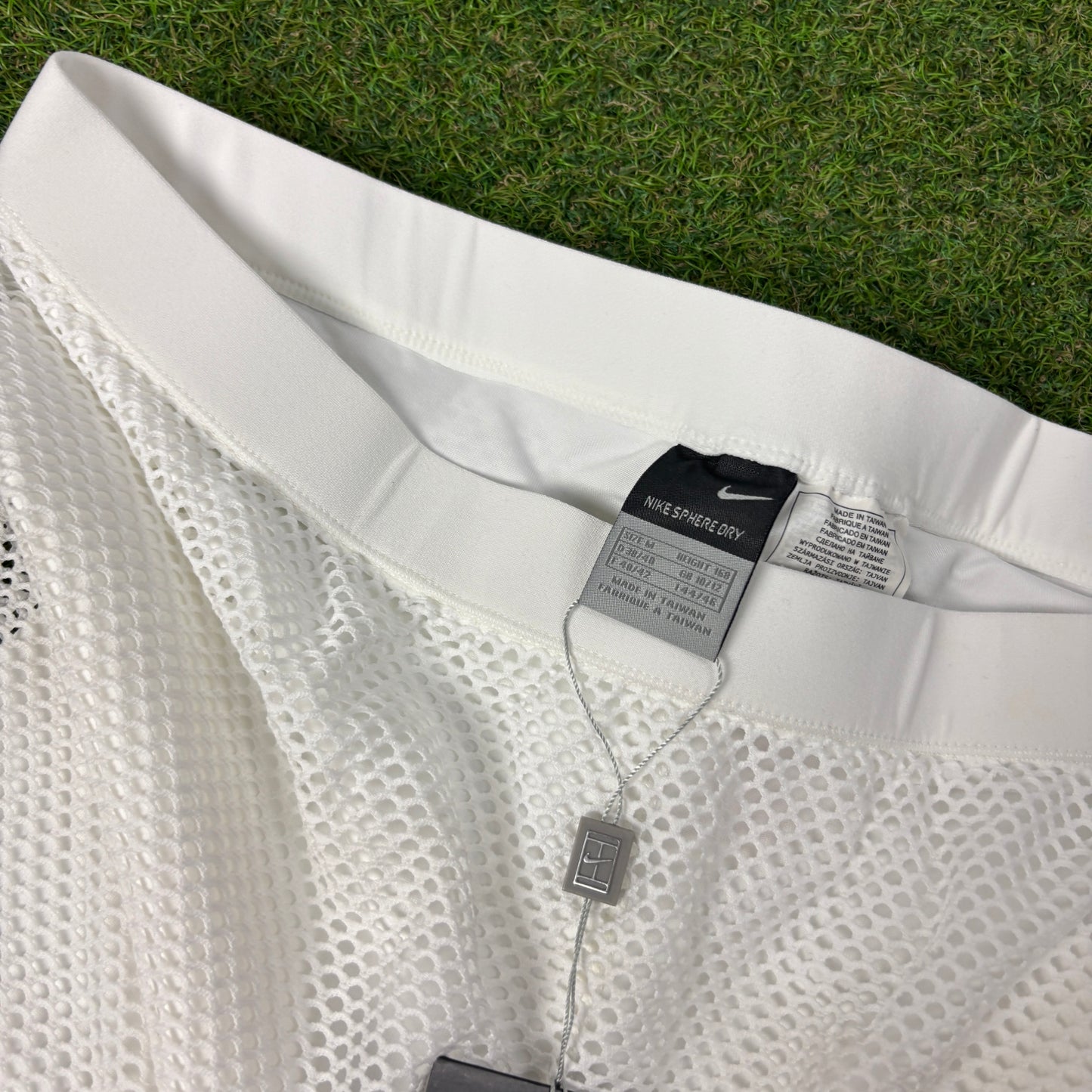 00s Nike Tennis Skirt White Medium