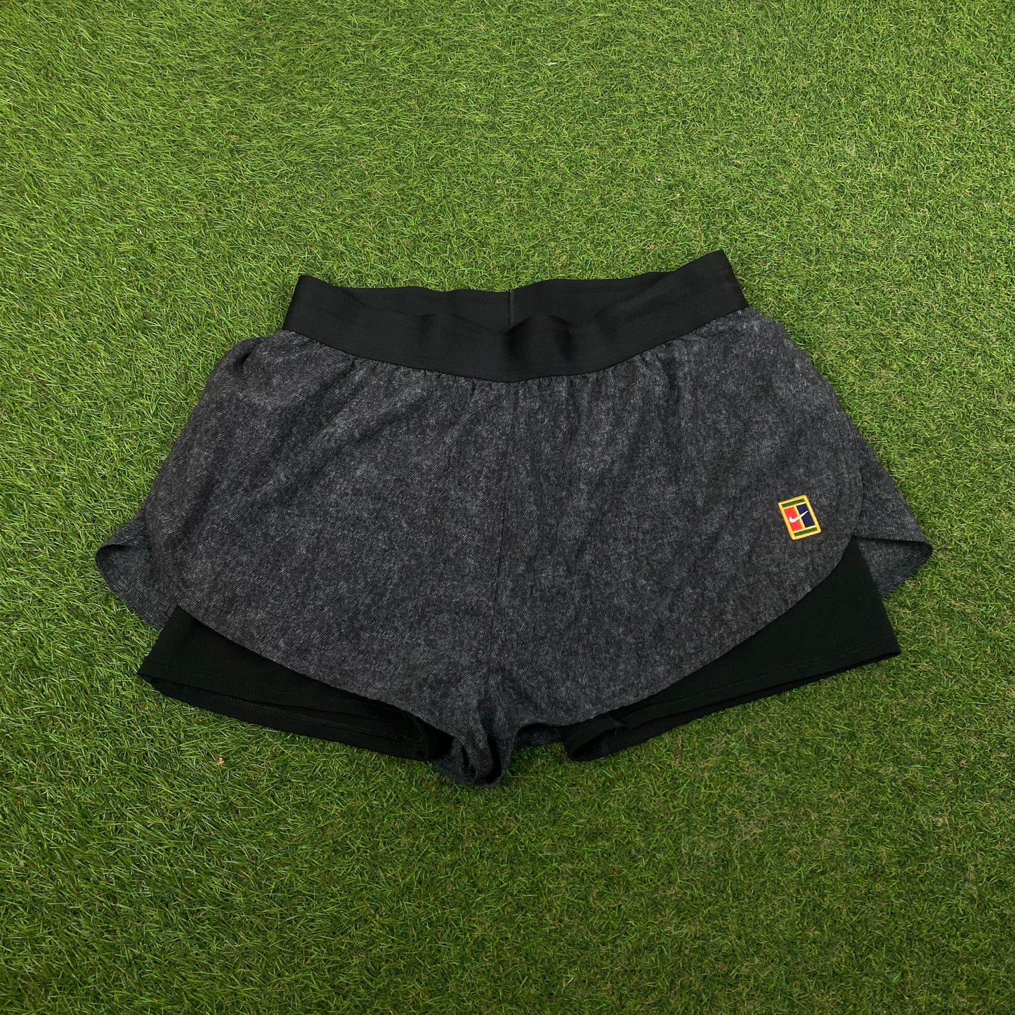 00s Nike Challenge Court Shorts Black Medium