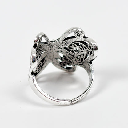 Adjustable Butterfly Ring