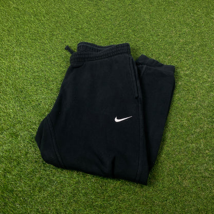 00s Nike Cotton Joggers Black Large