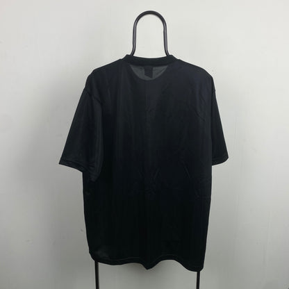 00s Nike Football Shirt T-Shirt Black XL