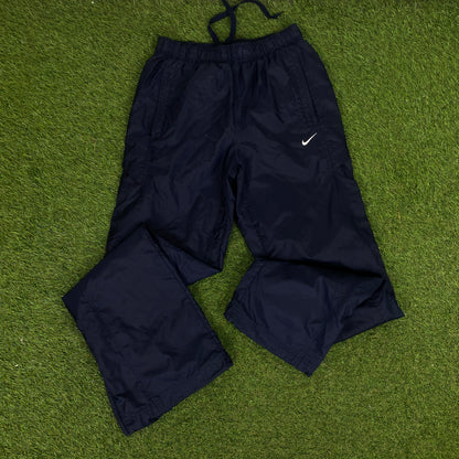 90s Nike Barcelona Windbreaker Jacket + Joggers Set Blue Small