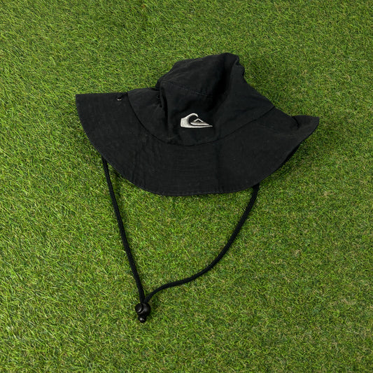 90s Quiksilver Boonie Bucket Hat Black