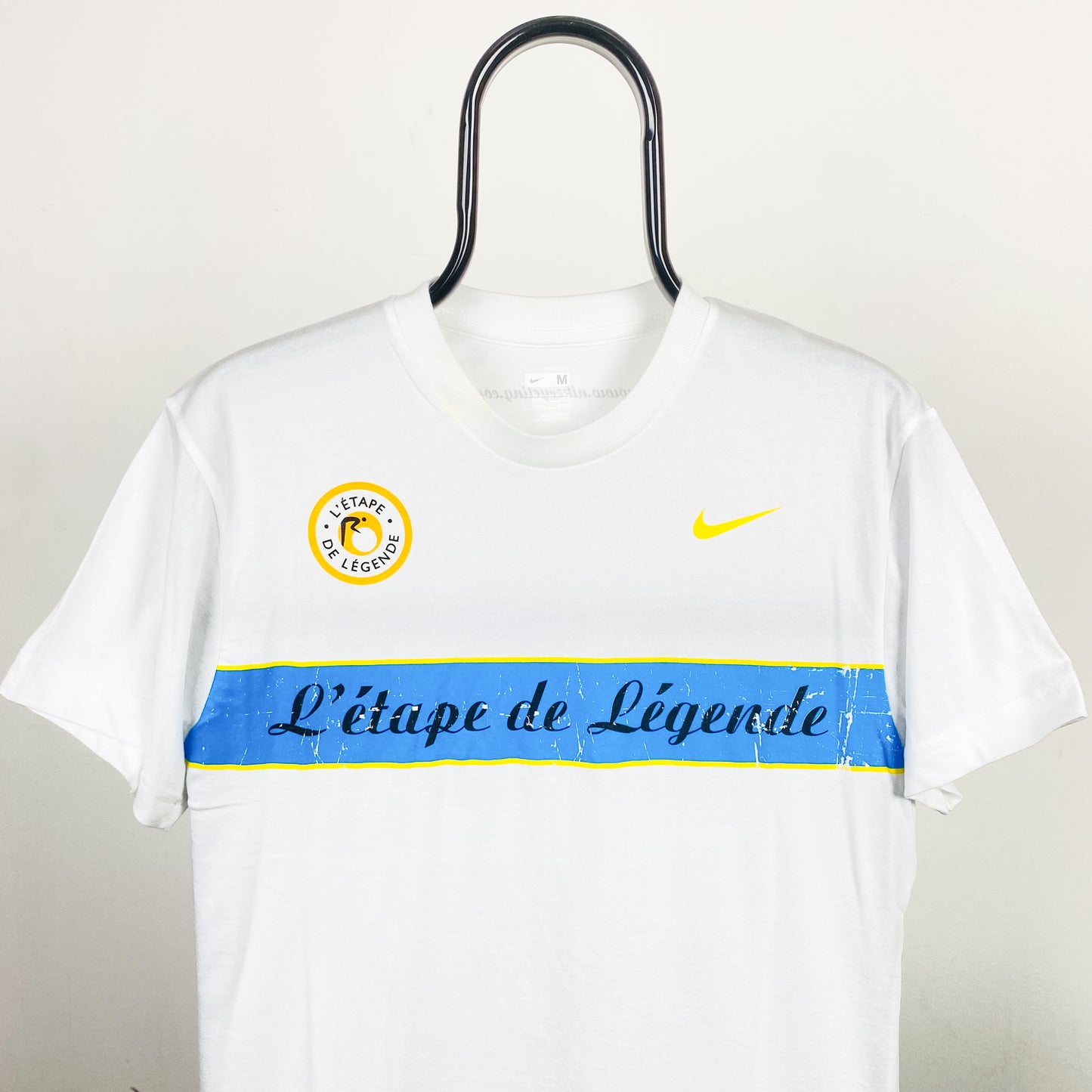 00s Nike Tour De France T-Shirt White Medium