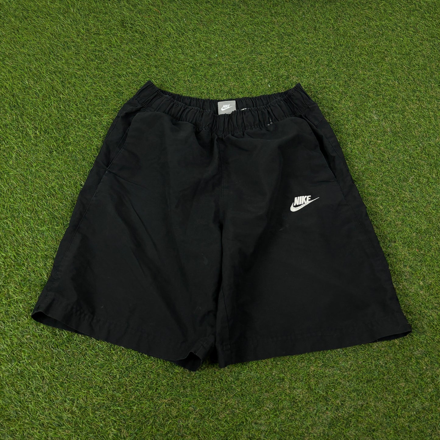 00s Nike Baggy Shorts Black Small