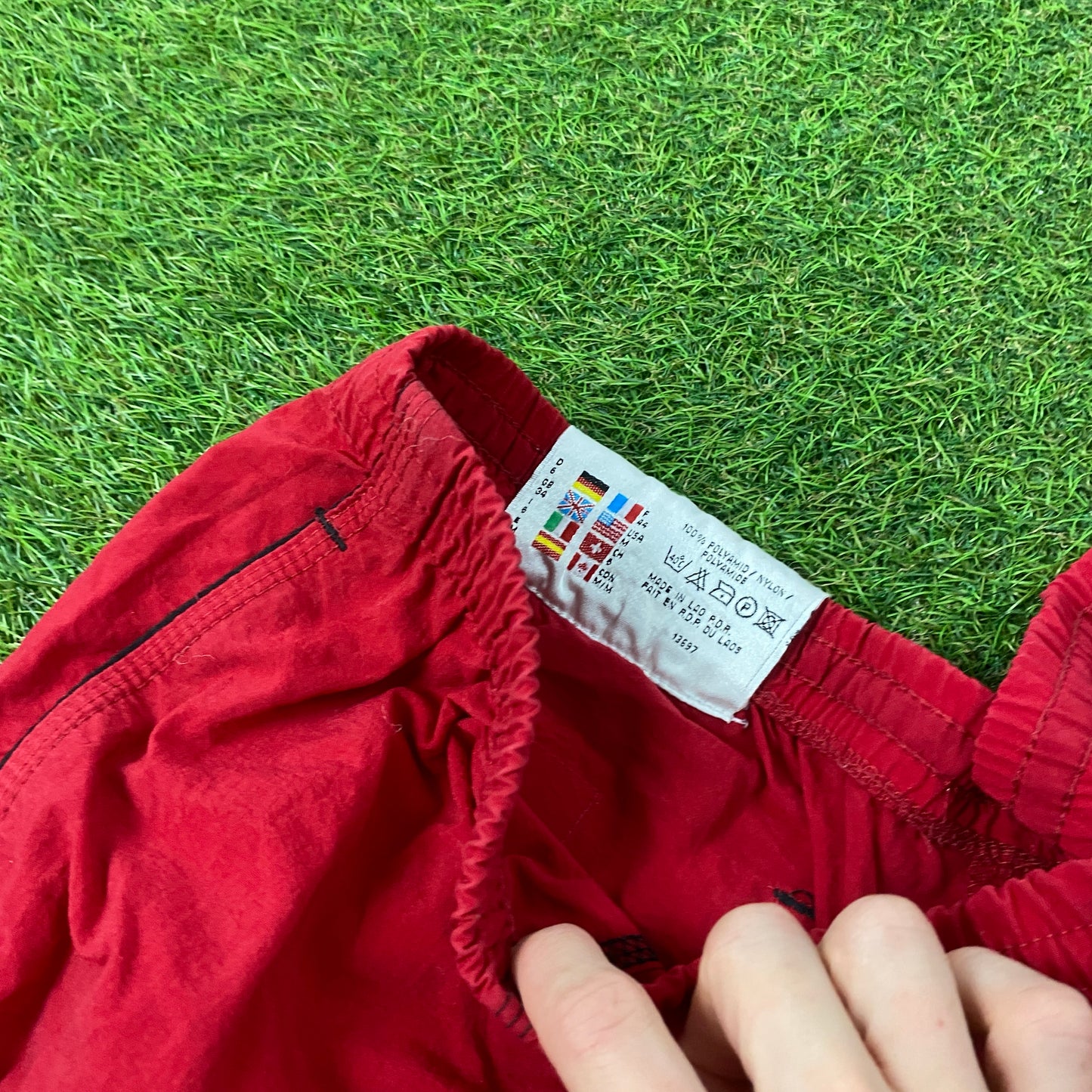 90s Adidas Equipment Shorts Red Medium