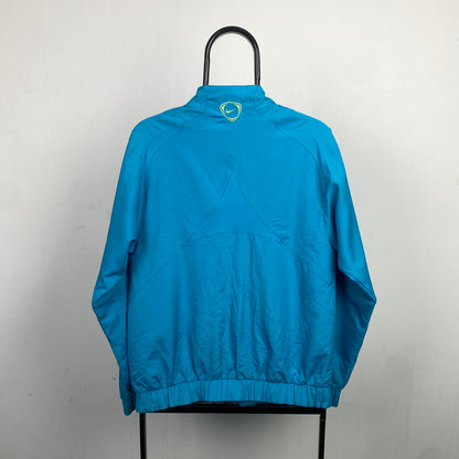 90s Nike Barcelona Windbreaker Jacket Blue Small