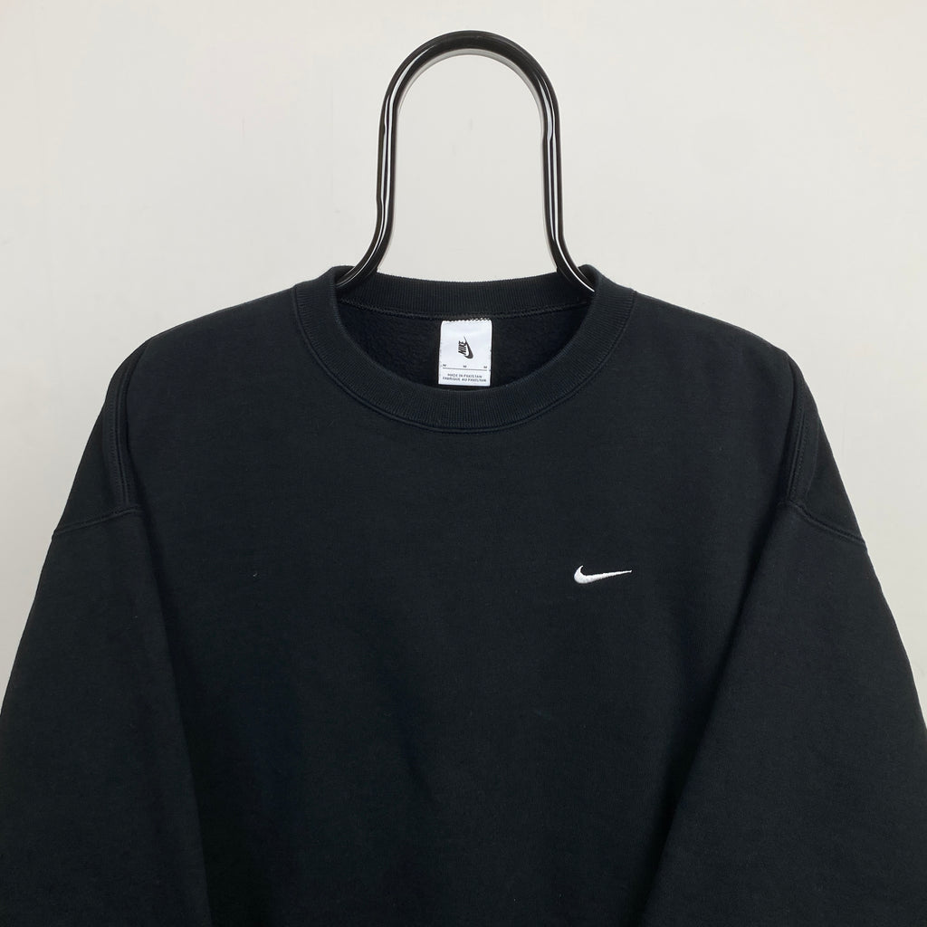 00s Nike Heavyweight Sweatshirt Black Medium