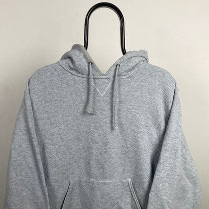 Retro Russell Athletic Hoodie Grey Small