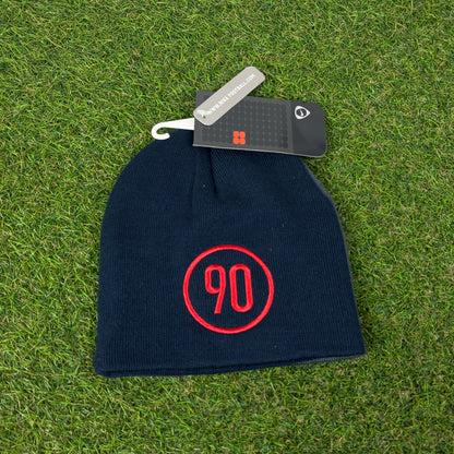 00s Nike T90 Beanie Hat Blue