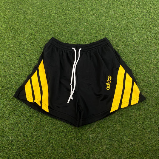 90s Adidas Football Shorts Black Small