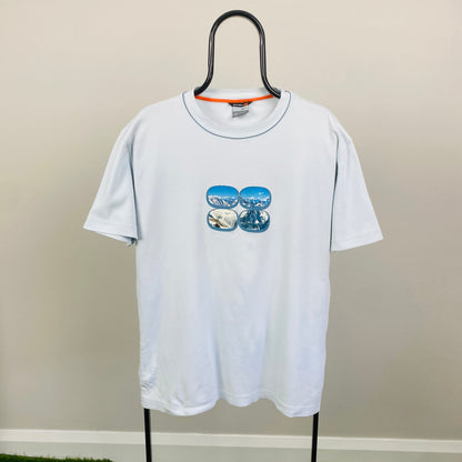 00s Nike Snowboarding T-Shirt Blue Large