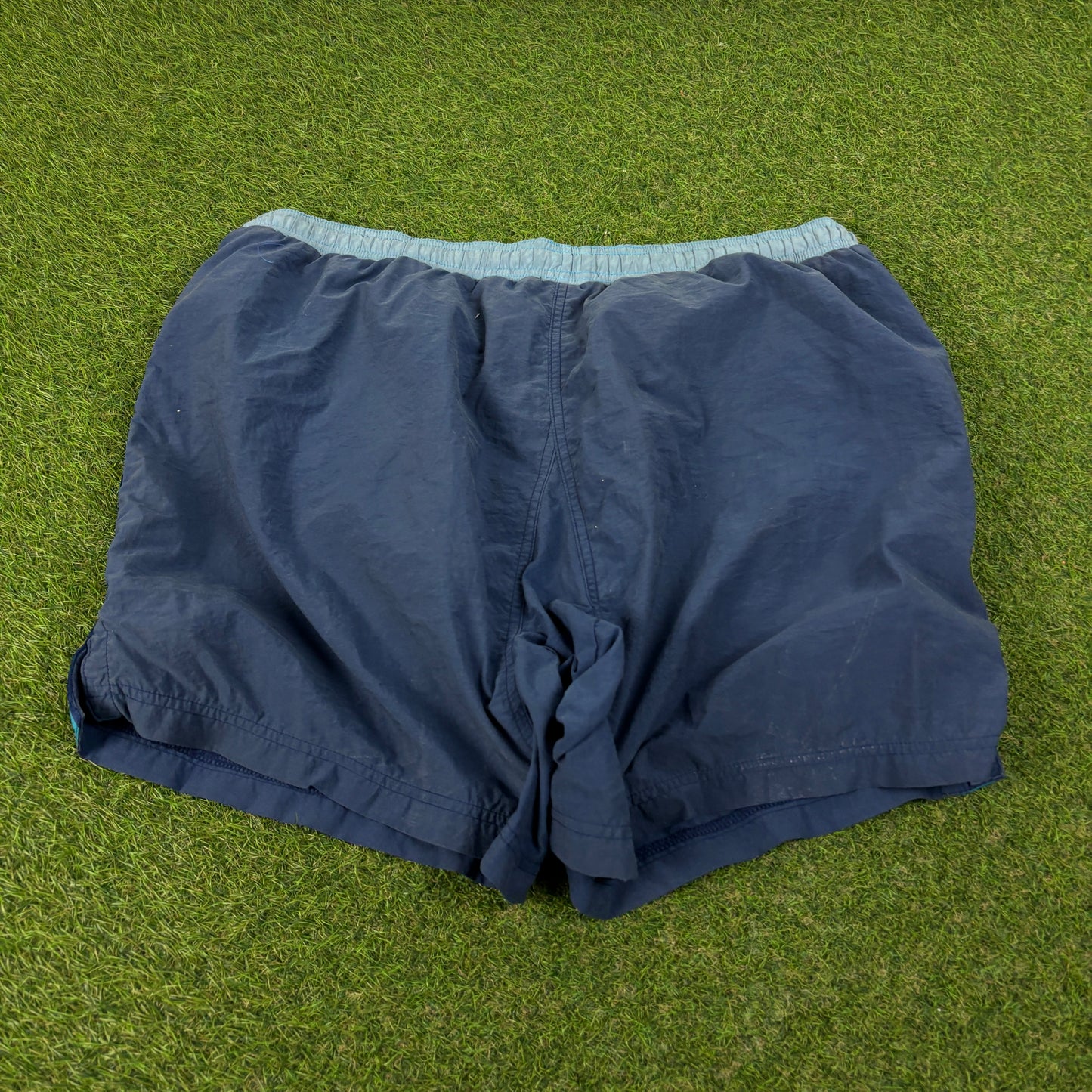 90s Nike Arsenal Football Shorts Blue XL