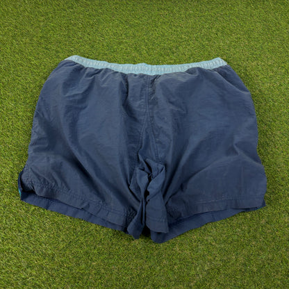 90s Nike Arsenal Football Shorts Blue XL