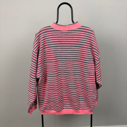 80s Quiksilver Surf Sweatshirt Pink XL