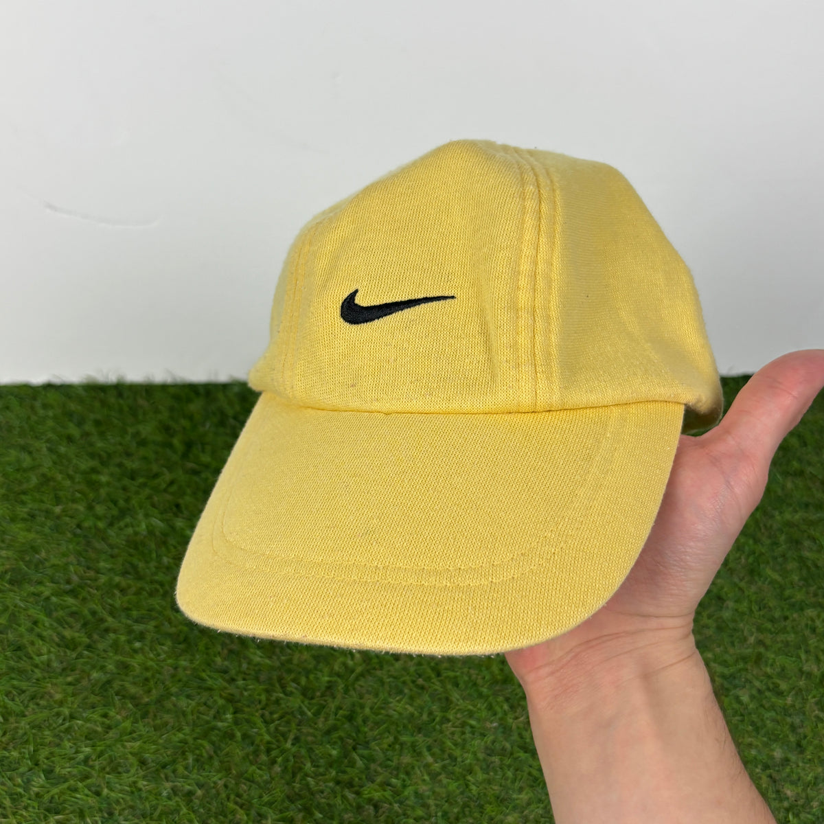 90s Nike Adjustable Strap Hat Yellow