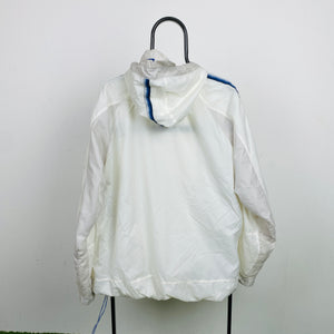 00s Nike Hex Sidewinder Windbreaker Jacket White XL