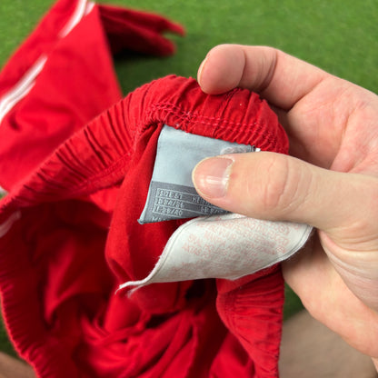 00s Nike Piping Joggers Red Small
