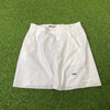 Retro Fila Tennis Shorts White Small