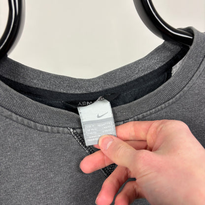 00s Nike Air Max Sweatshirt Grey Medium