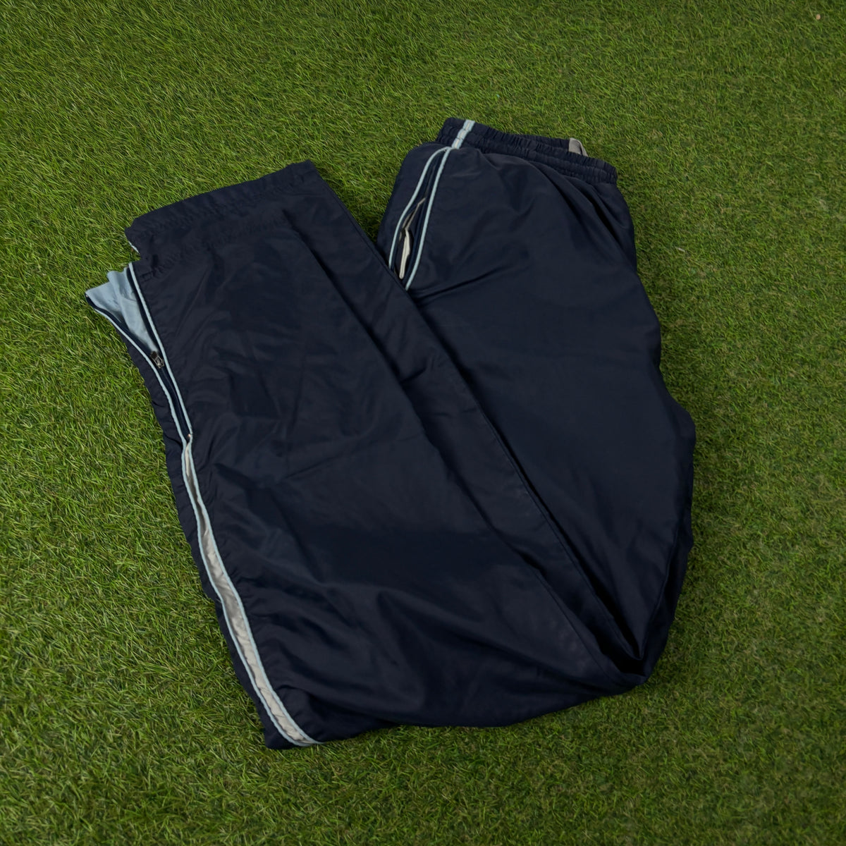 00s Nike Piping Joggers Blue XS