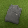 00s Nike Cotton Joggers Grey XXL