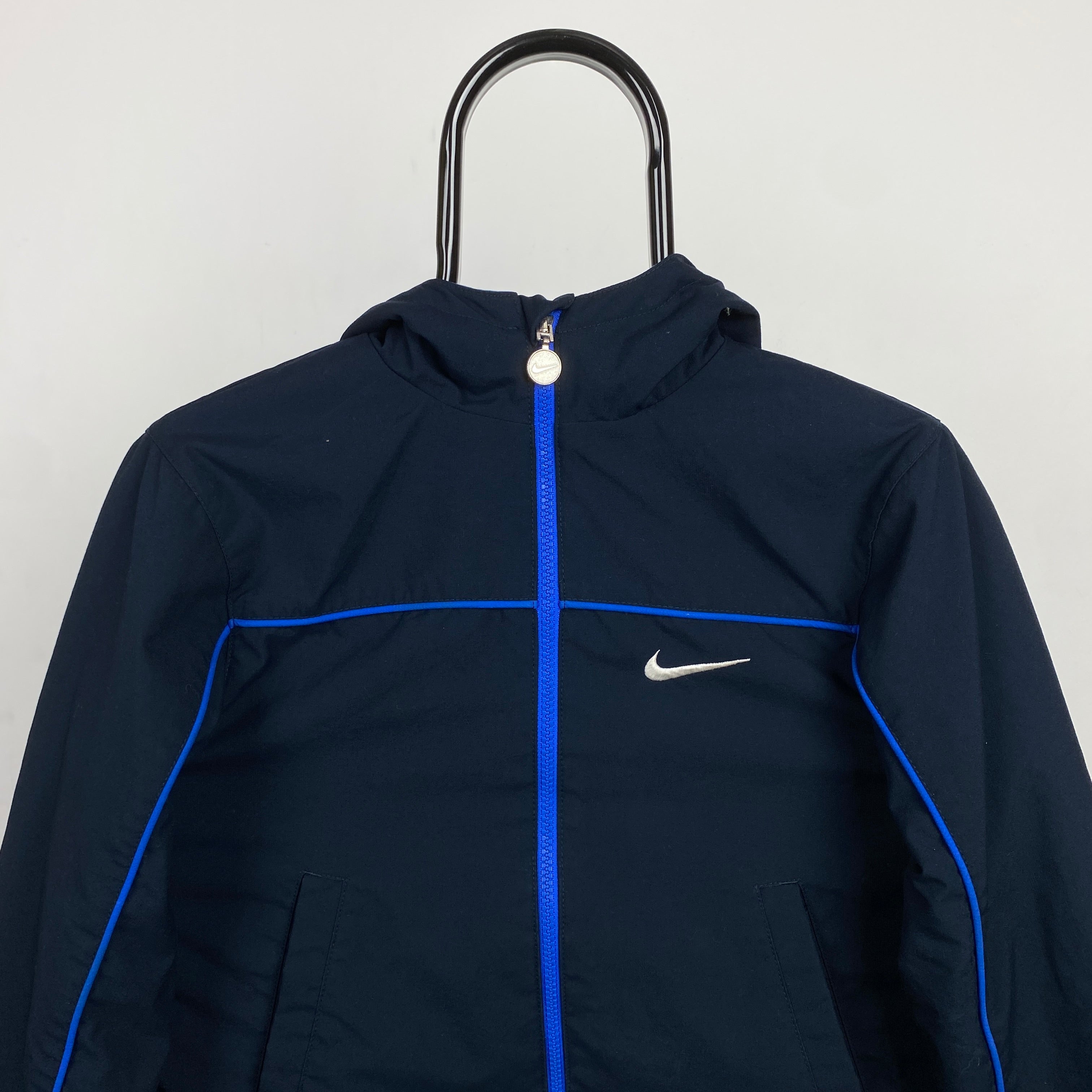 00s Nike Reversible Piping Jacket Black XS Clout Closet