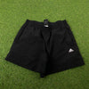 00s Adidas Gym Shorts Black Medium