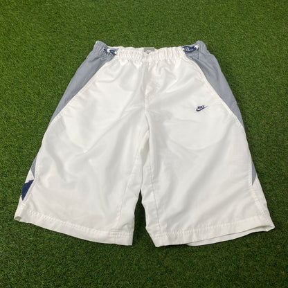 00s Nike Air Max Long Shorts White Medium